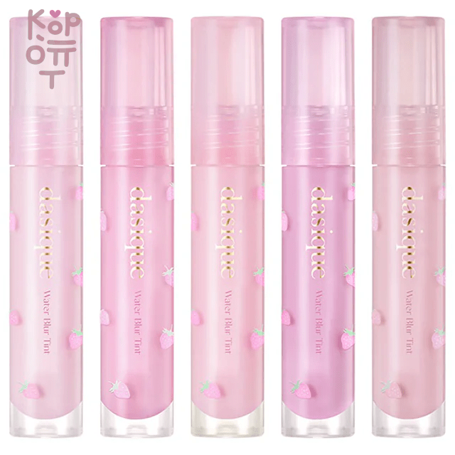 Dasique Water Blur Tint - Влажный матовый тинт для губ 3гр., купить с доставкой на дом Влажный матовый тинт подарит губам насыщенный и стойкий оттенок и бархатную текстуру, не пересушивая кожу губ