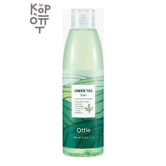 OTTIE — Green Tea Toner — увлажняющий тонер для лица с экстрактом зелёного чая, 200 мл