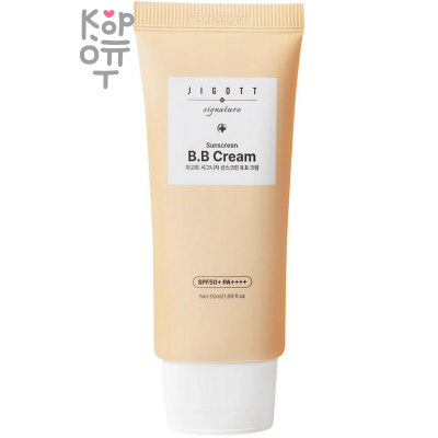 Jigott Signature Sunscreen BB Cream SPF50+ PA++++ - BB крем для ровного тона лица с солнцезащитным фактором 50мл.