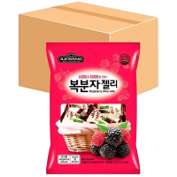 ILKWANG Black raspberry Jelly Candy - Желейные конфеты со вкусом Ежевики, 280гр., коробка 10шт.