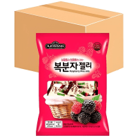ILKWANG Black raspberry Jelly Candy - Желейные конфеты со вкусом Ежевики, 280гр., коробка 10шт.