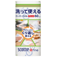 Scottie Washable Paper Towel - Многоразовые нетканые кухонные полотенца с цветным рисунком 60листов.