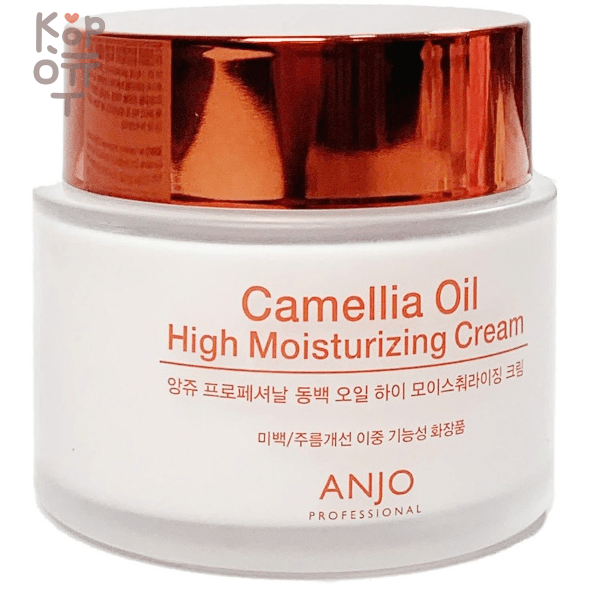 ANJO Camellia Oil High Moisturizing Cream - Высокоувлажняющий крем с маслом Камелии 100мл. фото 1 &mdash; Корейские товары для всей семьи(КорОпт)