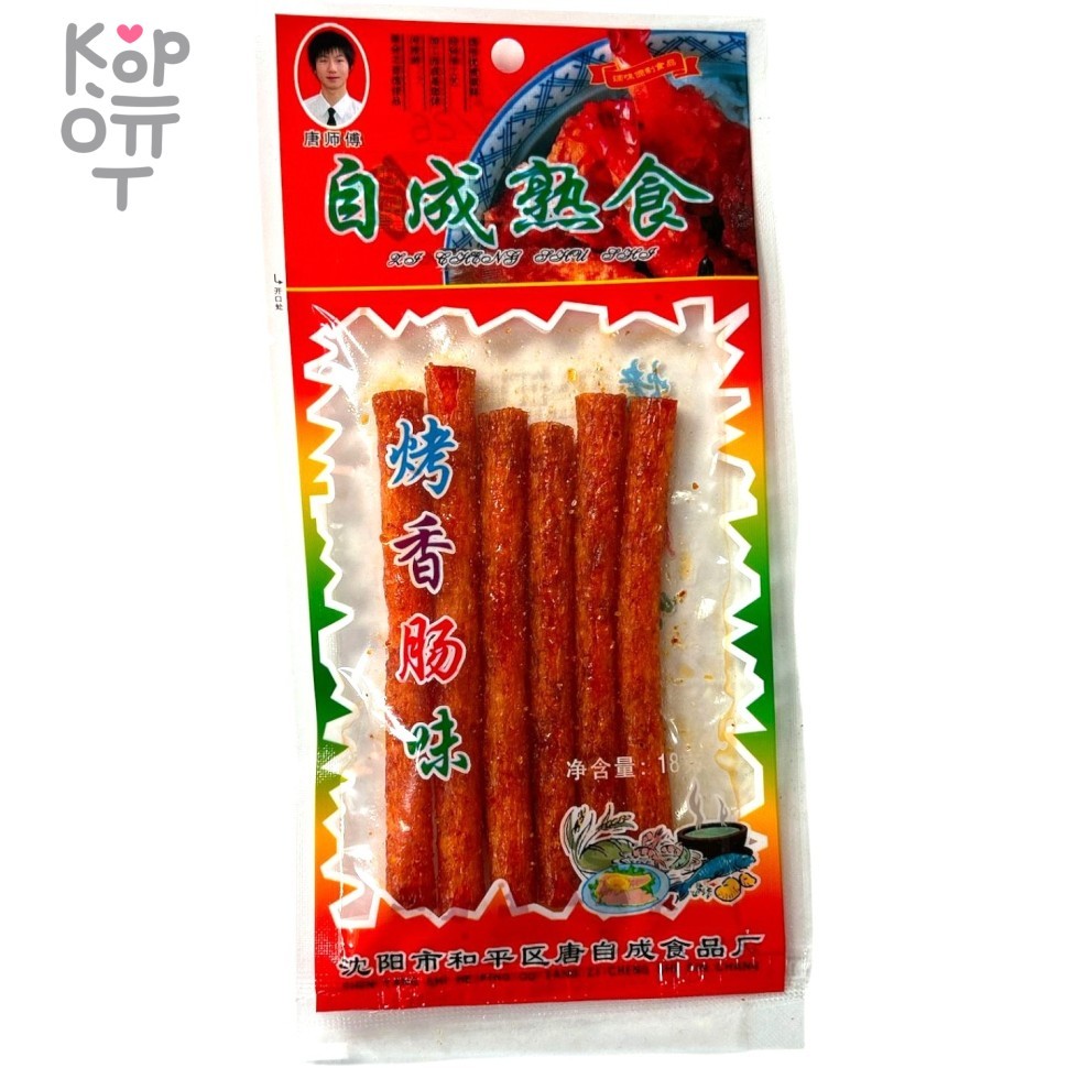 Снэк Master Tan - Зрелая еда со вкусом жаренных колбасок, купить с доставкой на дом фото 1 &mdash; Корейские товары для всей семьи(КорОпт)
