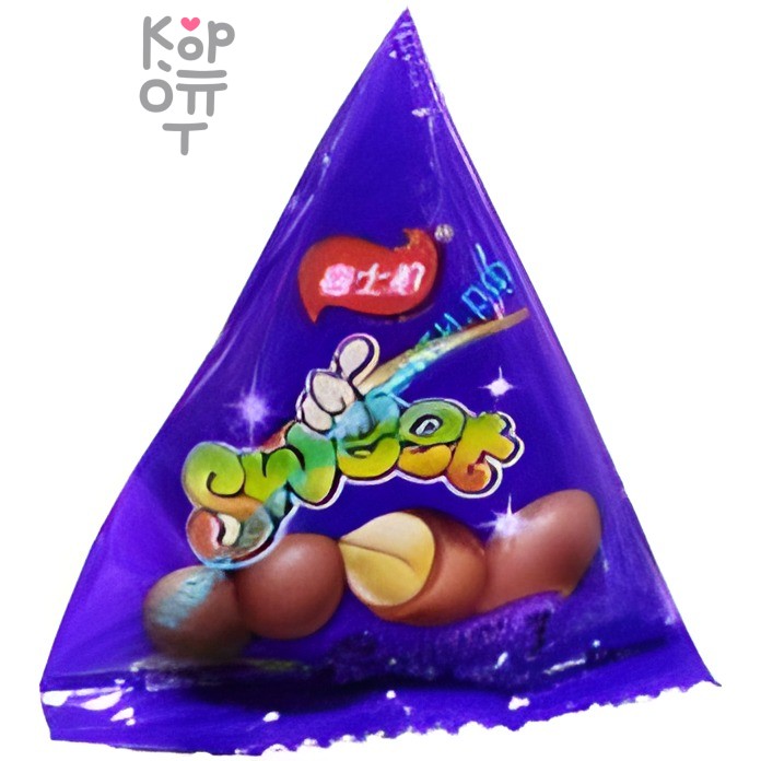 Конфеты Треугольники Sweet - Арахис в шоколаде, 2,5кг
