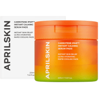 AprilSkin Carrotene IPMP Instant Calming Serum Pads - Успокаивающие тонер-пэды с Карротеном и Центеллой Азиатской 220мл./80шт. 