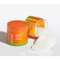 AprilSkin Carrotene IPMP Instant Calming Serum Pads - Успокаивающие тонер-пэды с Карротеном и Центеллой Азиатской 220мл./80шт. 