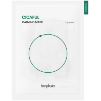 beplain Cicaful Calming Mask Sheet - Успокаивающая тканевая маска с центеллой 27 г