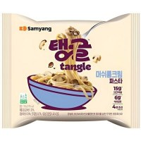 Лапша сублимированная SamYang TANGLE Chunky Tomato Pasta - фетучини в корейском стиле с томатным соусом, 105гр.