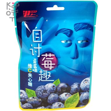 Карамель YinYi Mystery Candy - Мистерия со вкусом голубики и витамином С — Корейские товары для всей семьи(КорОпт)