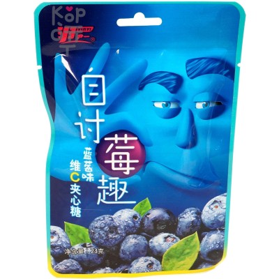 Карамель YinYi Mystery Candy - Мистерия со вкусом голубики и витамином С