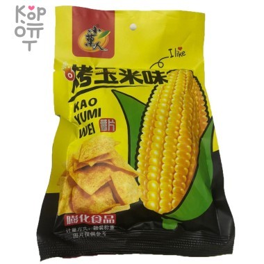 Чипсы со вкусом кукурузы Kao Yumi Wei, 20гр. &mdash; Корейские товары для всей семьи(КорОпт)