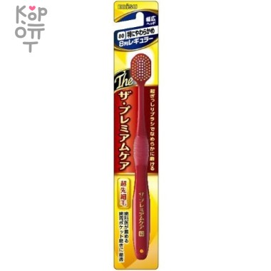 Ebisu Супер-широкая 8-ми рядная зубная щетка с увеличенным количеством пучком круглой формы со сверхтонкими концами щетинок №80 (мягкая) &mdash; Корейские товары для всей семьи(КорОпт)