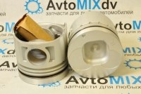 Поршни двигателя 4BC2 ALFIN 39166A 8-94169-765-0, 5-12111-230-4, 8-9776-632-0 STD квадрат 3/2.5/5 палец L-85мм (к-т 4шт) IZUMI Red