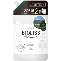 KOSE COSMEPORT  Bioliss Botanical Deap Moist Shampoo - Ботанический шампунь для сухих волос с органическими экстрактами и эфирными маслами (1 этап).