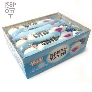 Маршмеллоу со вкусом черники Foshan, 240гр.  — Корейские товары для всей семьи(КорОпт)