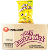 Чипсы NongShim "Нонг Шим" NongShim Banana Kick со вкусом банана 45гр., купить с доставкой на дом фото 2 &mdash; Корейские товары для всей семьи(КорОпт)