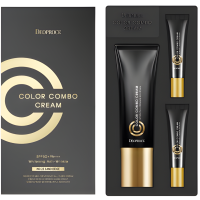 Deoproce Color Combo Cream SPF50+ PA+++ - СС крем тройного действия 40гр.+ 2шт.*5гр.