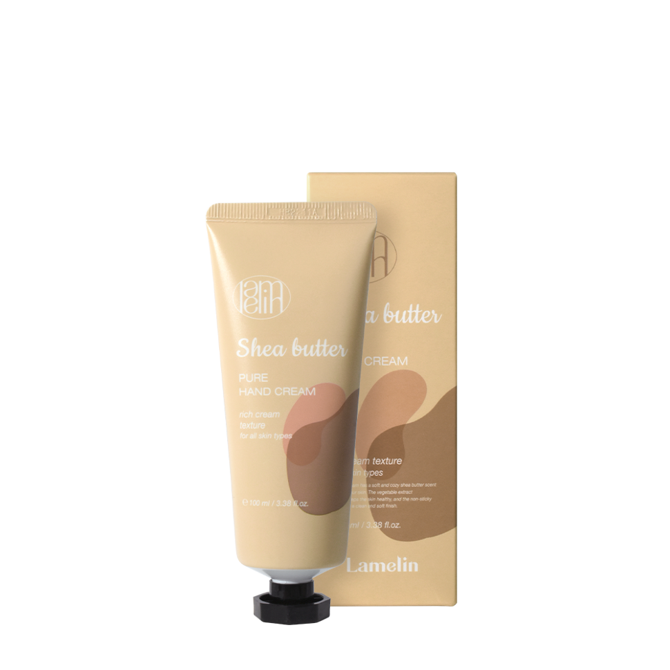 LAMELIN Pure Hand Cream Shea Butter — Крем для рук с маслом ши, 100 миллилитров