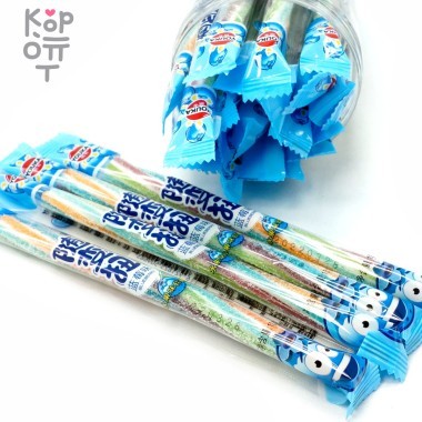 Жевательная конфета тянучка Youka со вкусом Голубики — Корейские товары для всей семьи(КорОпт)