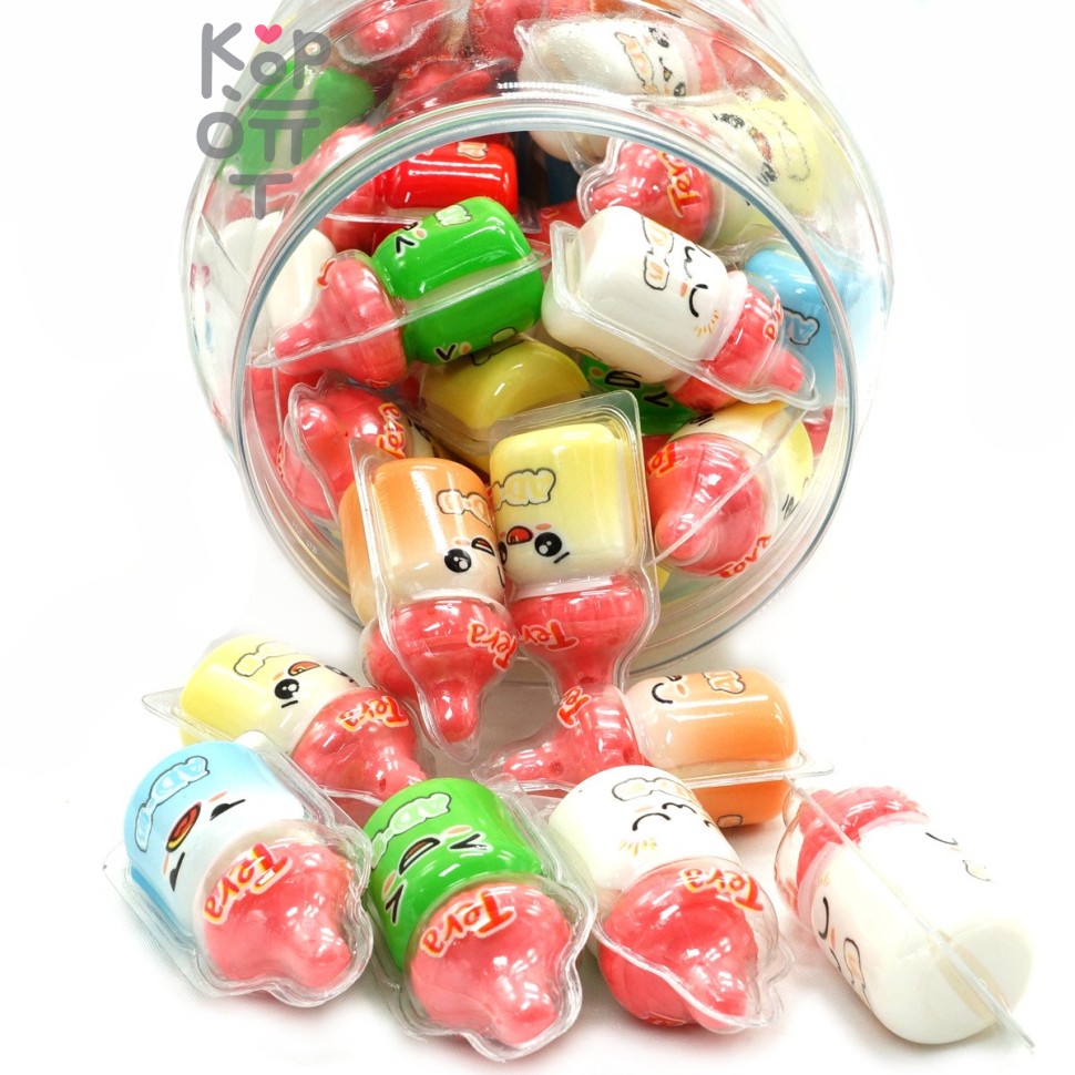Мармелад BaisenYuan AD-Pacifier Bottle Soft Candy - Детская бутылочка, заполненная фруктовым джемом