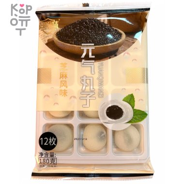 Моти SWEET Mochi со вкусом Кунжута, 180гр. — Корейские товары для всей семьи(КорОпт)
