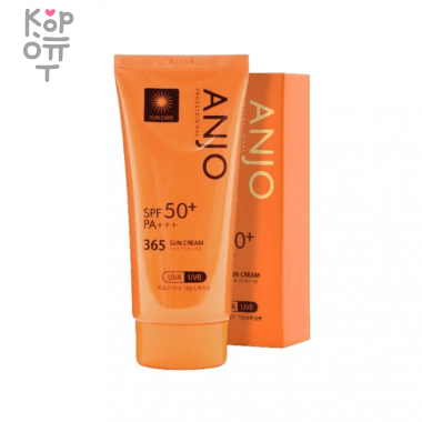 ANJO Professional 365 Sun Cream SPF50+ PA+++ - Легкий солнцезащитный крем 70гр. — Корейские товары для всей семьи(КорОпт)