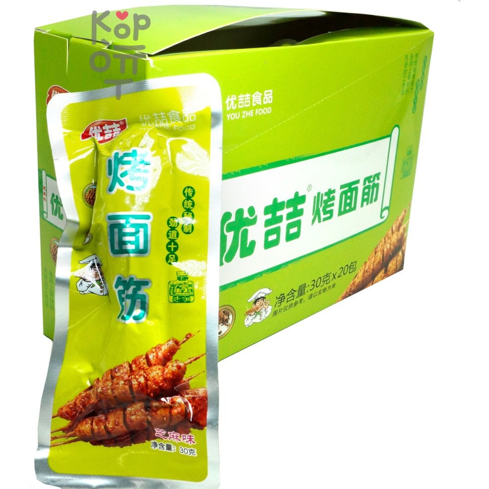 Снек You Zhe Food - Рулет на гриле по секретному рецепту, оригинальный вкус, 30гр.