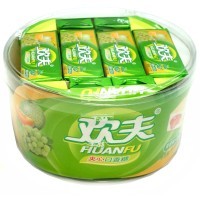 Жевательная резинка Huanfu Ban De Bao Дыня и Зеленый Виноград
