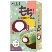 Bamboo House Mochi Roll - Японское рисовое пирожное Моти Ролл с сливочной начинкой 5шт., 150гр.