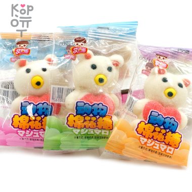 Маршмеллоу Halshangla Marshmellow - Медведи, лента на подвесе — Корейские товары для всей семьи(КорОпт)
