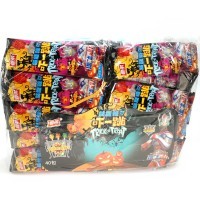 Леденец с фруктовым вкусом Trick or Treat Skeleton Череп на палочке-скелете, лента на подвеске