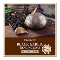 Deoproce Black Garlic Reaging Soap - Антивозрастное мыло с черным чесноком, 100 г