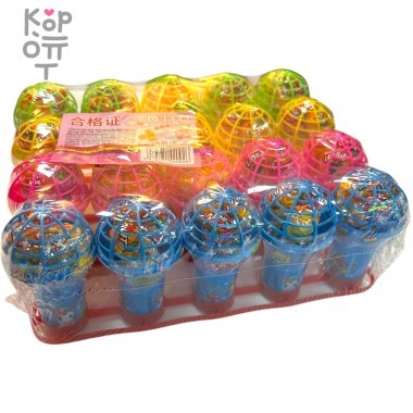 Карамель Oh Happy Candy Погремушка, наполненная леденцами со вкусом спелых фруктов — Корейские товары для всей семьи(КорОпт)