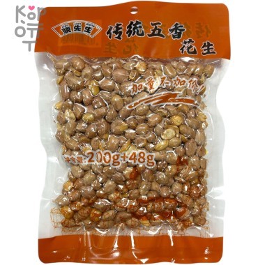 Арахис отборный Xiao Хрустящий с уникальным послевкусием, вкус специй, 248гр. &mdash; Корейские товары для всей семьи(КорОпт)