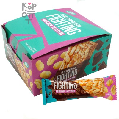 Батончик Jifu Fighting арахис в шоколаде