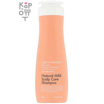 Daeng Gi Meo Ri Look At Hair Loss Natural Mild Scalp Care Shampoo - Шампунь для сухой и чувствительной кожи головы 500мл.