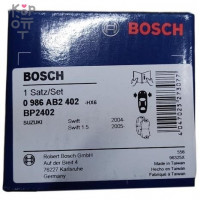BOSCH Disc Brake Pad BP2402 - Тормозные колодки (55810-71L00; MQ501191; 55810-57K00; 55810-57K01; 55810-63J00; 55810-63J01)