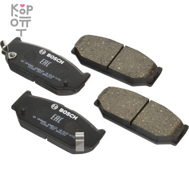 BOSCH Disc Brake Pad BP2402 - Тормозные колодки (55810-71L00; MQ501191; 55810-57K00; 55810-57K01; 55810-63J00; 55810-63J01) &mdash; Корейские товары для всей семьи(КорОпт)