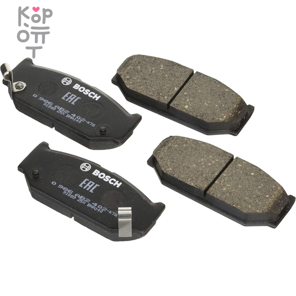 BOSCH Disc Brake Pad BP2402 - Тормозные колодки (55810-71L00; MQ501191; 55810-57K00; 55810-57K01; 55810-63J00; 55810-63J01)
