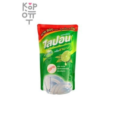 LION Lipon-F — средство для мытья посуды Lemon Tea, 800 мл