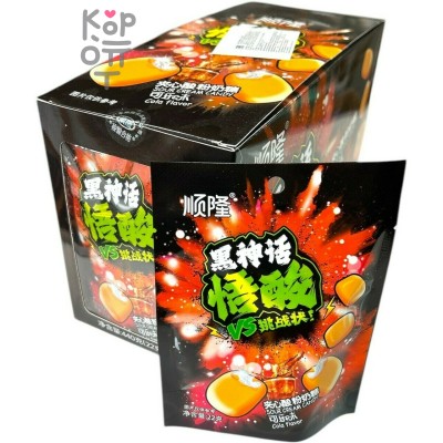 Кислая леденцовая карамель VC Super Sour - Черный миф кислота со вкусом Клубники Колы