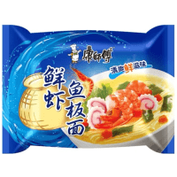 Лапша быстрого приготовления Kang Shi Fu креветки и морепродукты, 103гр.