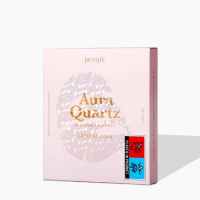 Petitfee Aura Quartz Hydrogel Face Mask Crystal Rose - Кварцевая гидрогелевая маска для лица.