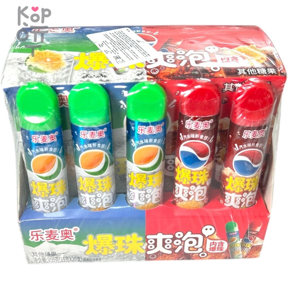 Драже Свистульки со вкусом Спрайта и Колы, купить с доставкой на дом фото 1 — Корейские товары для всей семьи(КорОпт)