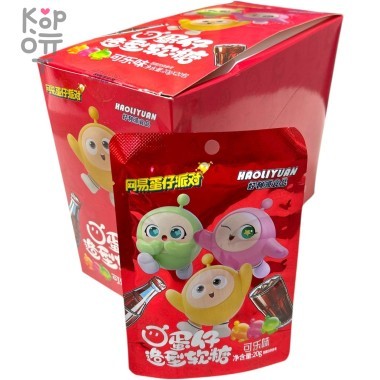 Жевательный мармелад Haoliyuan Gummies со вкусом Колы — Корейские товары для всей семьи(КорОпт)