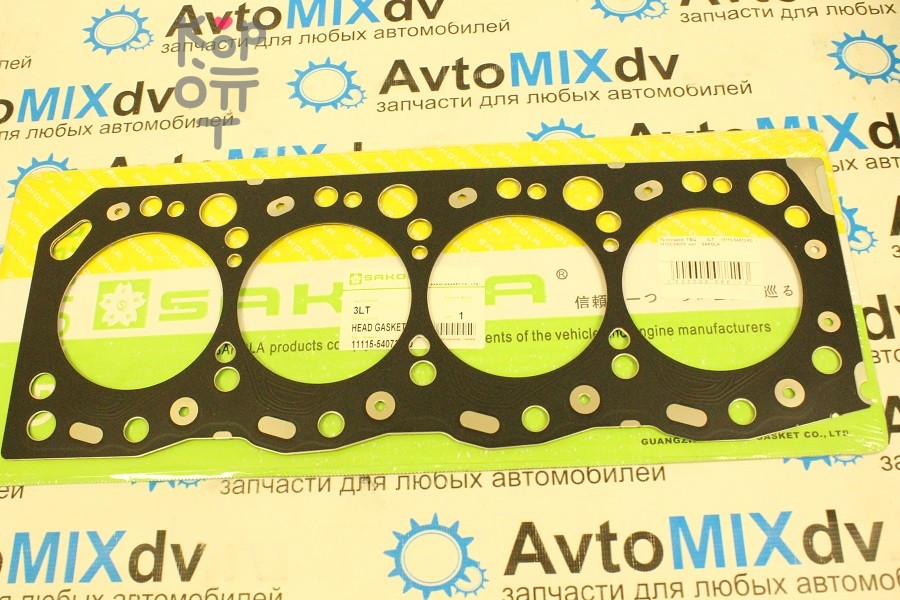 Прокладка ГБЦ 3L-T 11115-54073 / 11115-54074 HG955-G паранит NIPPON MOTORS