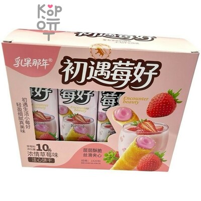 Beauty Crisp Cakes - Вафельные трубочки со вкусом Фруктов