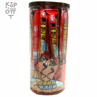 Guanqchao Cakes - Хрустящее пшеничное печенье с шоколадной начинкой — Корейские товары для всей семьи(КорОпт)