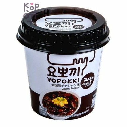 Yopokki Jajang Topokki - Рисовые клецки с соусом Чаджан, пакетик на 2 персоны, 240 г
